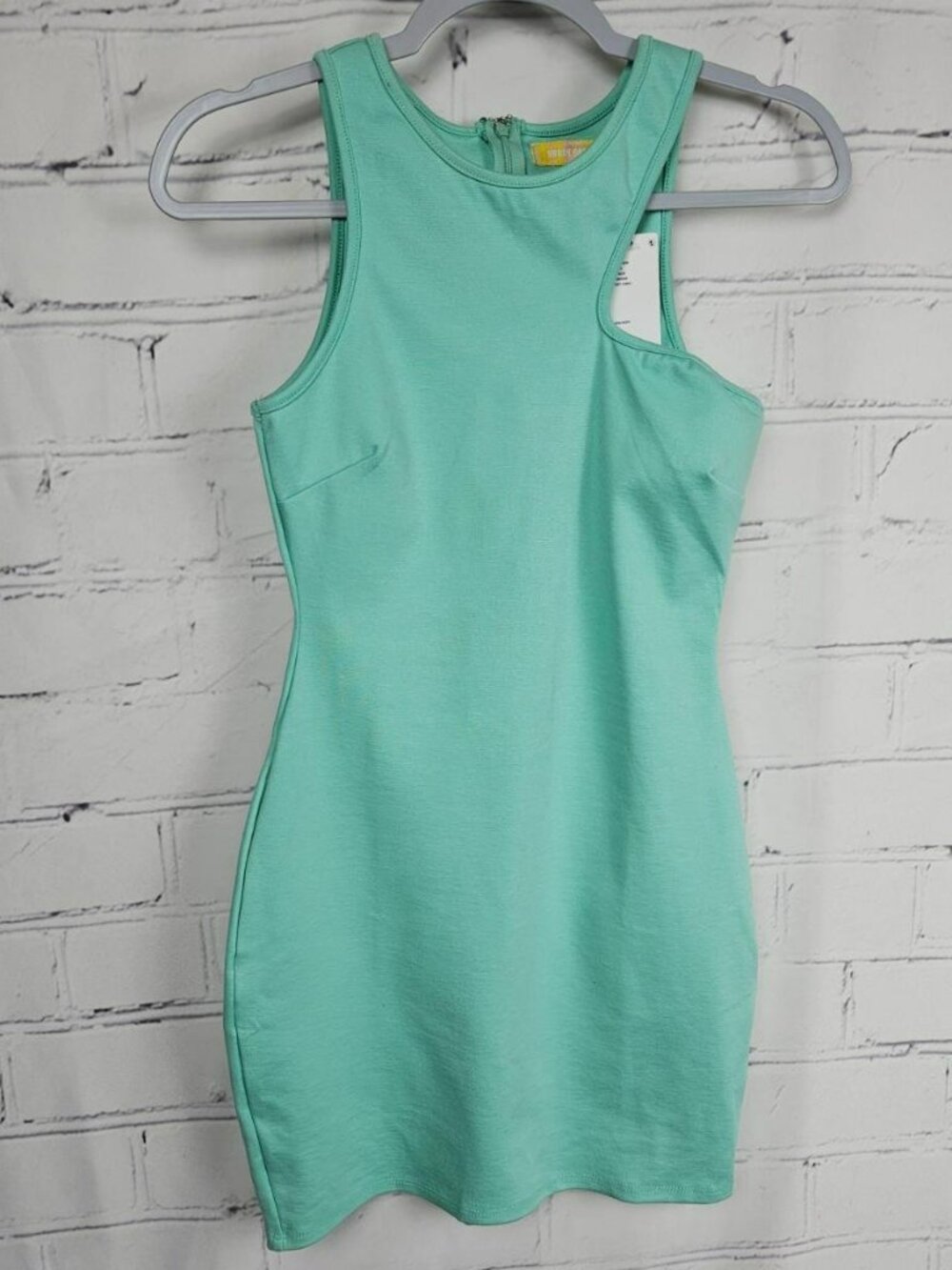 Urban Outfitters Mint Green Bodycon Mini Dress Womens S New NWT Beach Travel